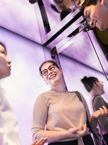 People In Digital Elevator Ambiance (1)